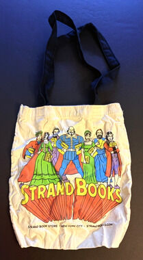Strand Bookstore NYC Canvas Tote Bag - 18 Miles of Books - Shakespeare & Friends